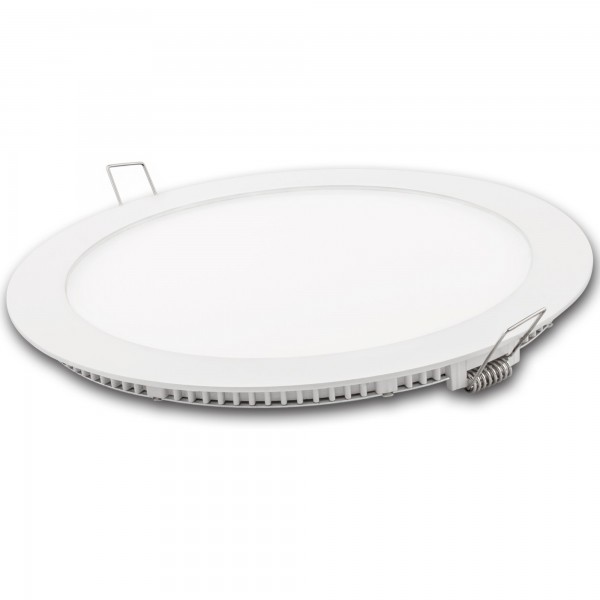 Downlight led redondo blanco 18w. calida