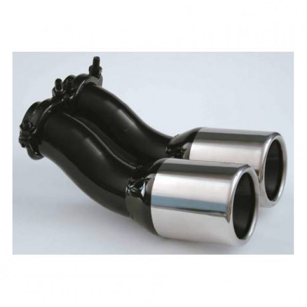 Cola escape doble salida race sport universal grupo vag tdi