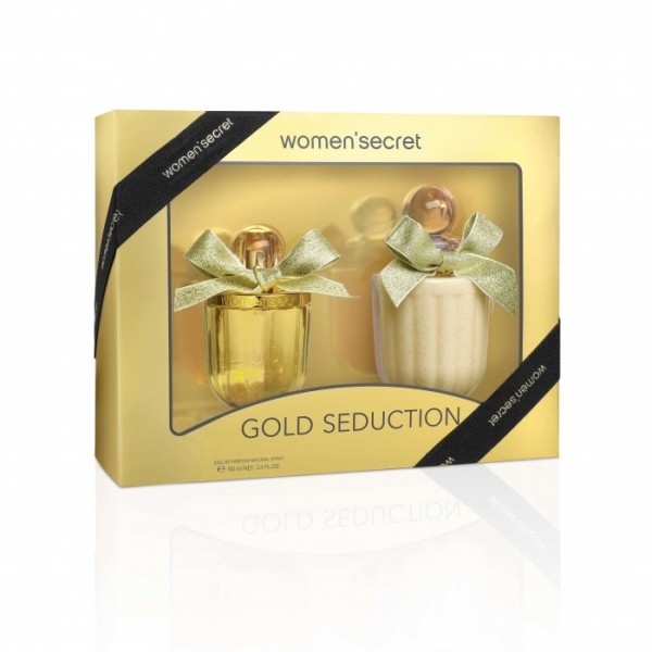 WOMEN SECRET  Set GOLD SEDUCTION EDP 100 ml + Body Lotion 200 m l