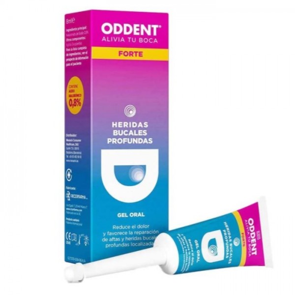 Oddent Ácido Hialurónico Gel Oral Forte 8 ml