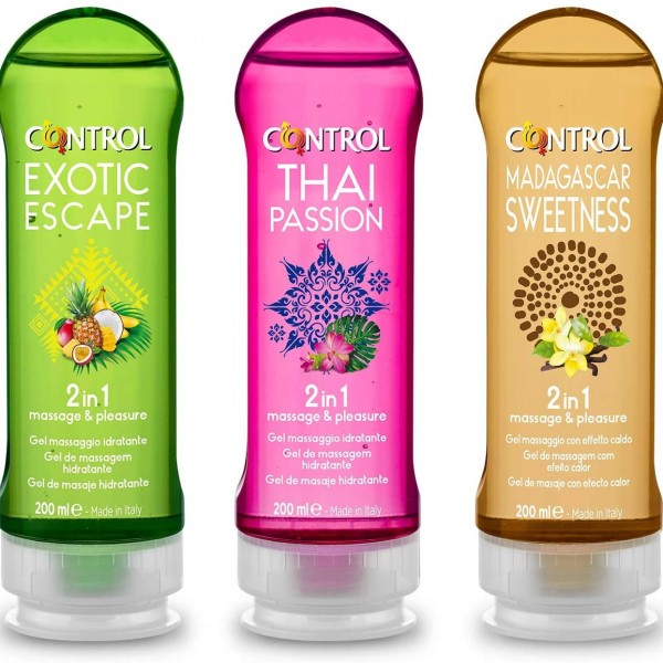 Control Gel Masaje Sweet Vainilla 200 ml