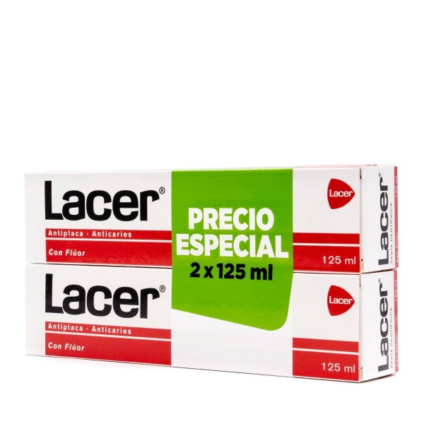 Lacer Pasta Dental 2x125 ml Promo