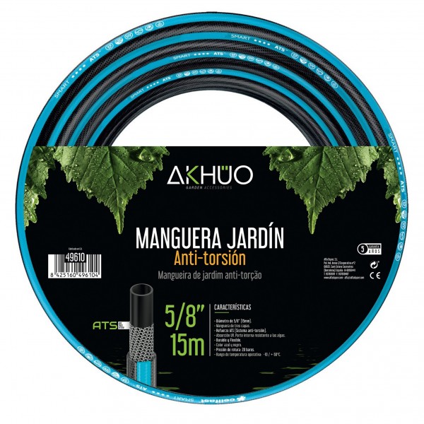 Manguera jardin ats anti-torsion 5/8 15m