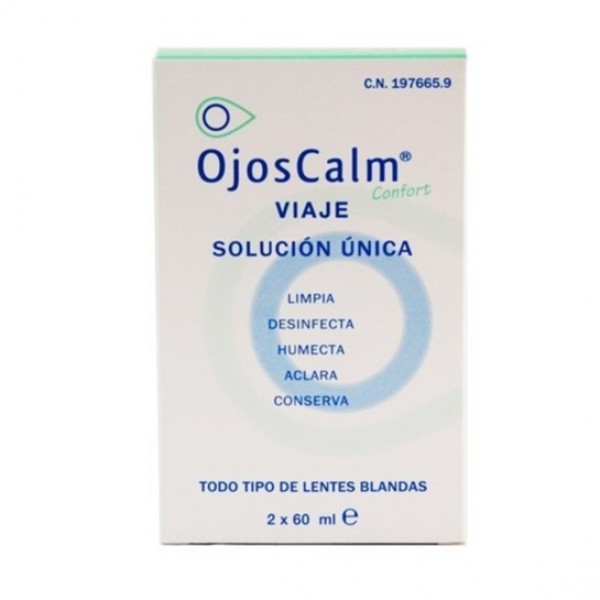 Ojoscalm Lentes de Contacto Blandas Solucion Uni