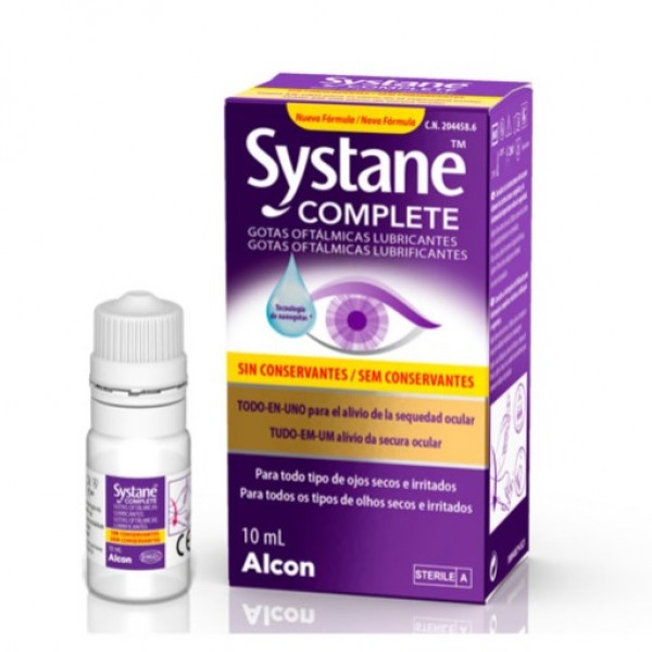 Systane Complete Sin Conservantes 10 ml