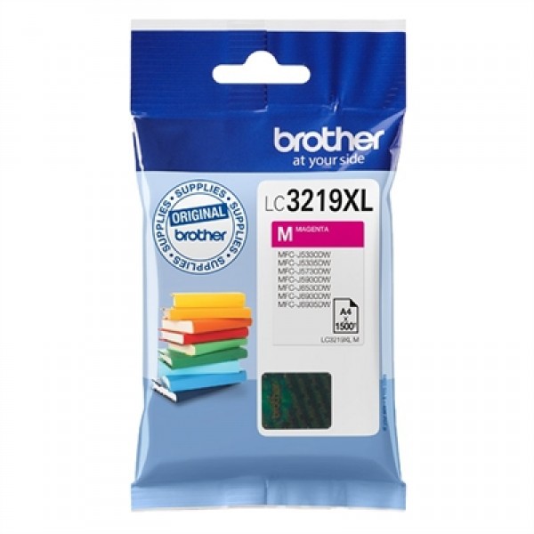 Brother cartucho lc3219xlm magenta