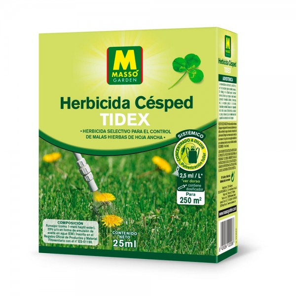 Herbicida para césped 25 ml