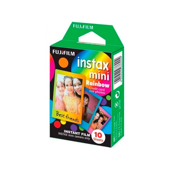 Fujifilm instant film shot rainbow / película fotográfica instantánea
