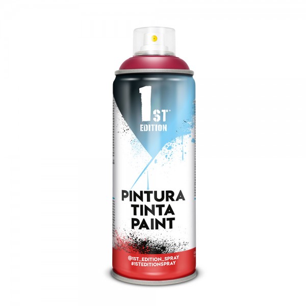 Pintura alquídica spray 520 cc ref 648 rojo nocturno mate 300 ml (pack 2 unidades)