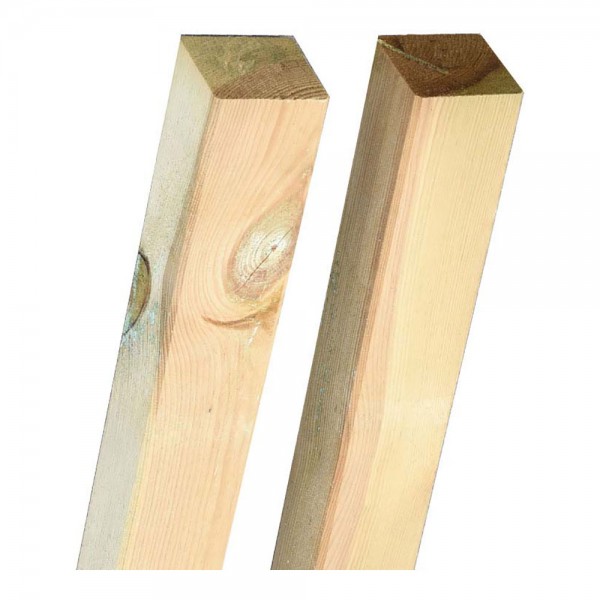 Poste madera 7 x 7 x 100 cm (pack 4 unidades)