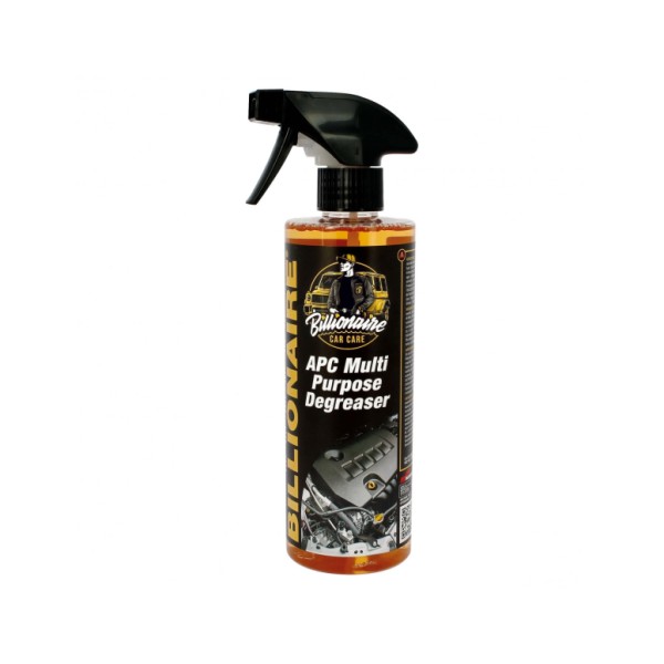 Billionaire APC Multi Purposa Degreaser Limpiador Multiusos para Motor de Coche Elimina la Grasa y Aceites 500ml
