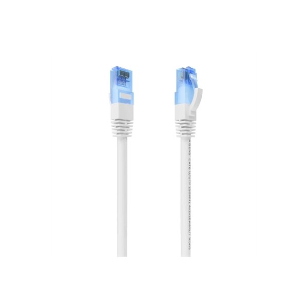 Aisens cable rj45 cat.6 utp awg26 cca blanco 7.5m