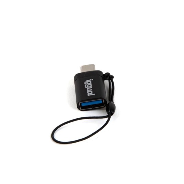 Iggual adaptador usb otg tipo c a usb-a 3.1 negro