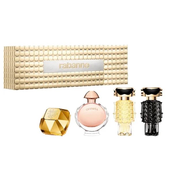 Paco rabanne pour femme fragancias set miniaturas 6ml