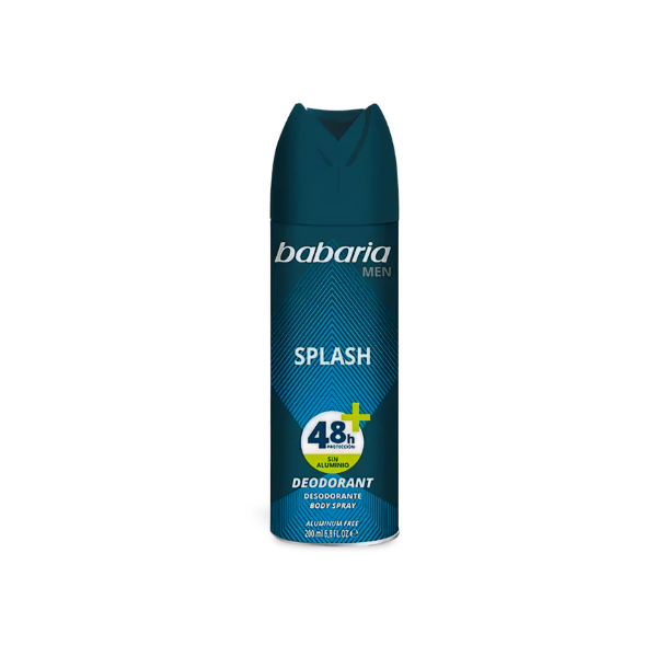 Babaria desodorante Men splash 48h 200ml