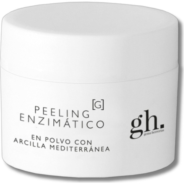 Gema Herrerias Peeling Enzimático en Polvo con Arcilla Mediterránea 40 g Polvo