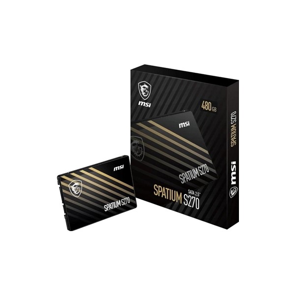 Msi ssd spatium s270 480gb 2.5" sata 3 6gbps