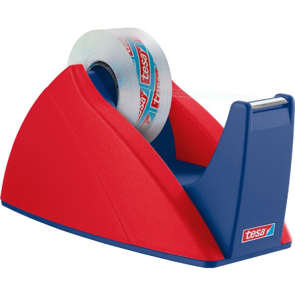 Portarollos easy cut rojo / azul para rollos de 33 m