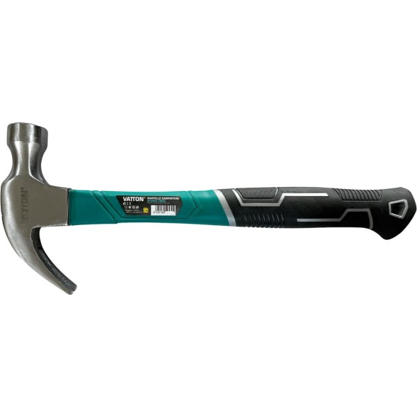 Martillo carpintero m/fibra 450gr.27mm.