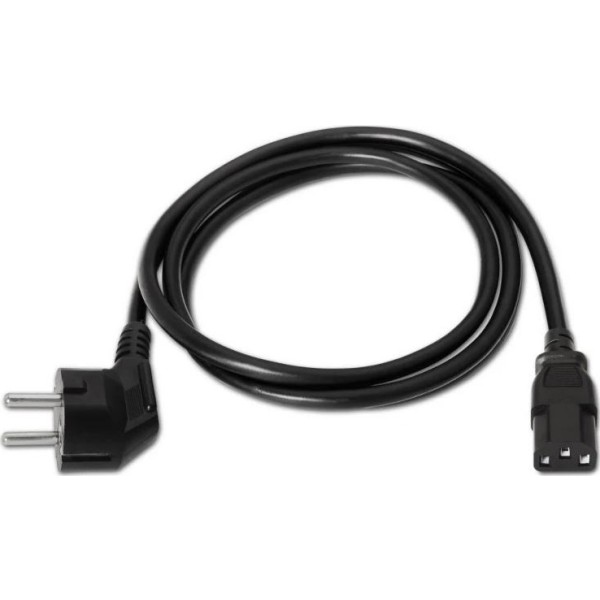 Aisens cable alimentación cee7m-c13h negro 5.0m