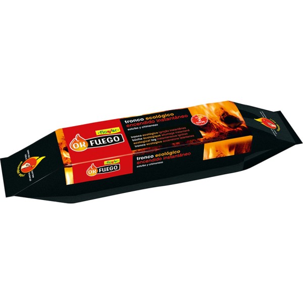 Tronco ecológico okfuego (pack 2 unidades)