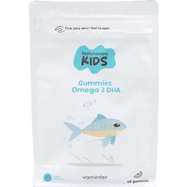 Naturamins Kids Omega DHA 60 Gummies