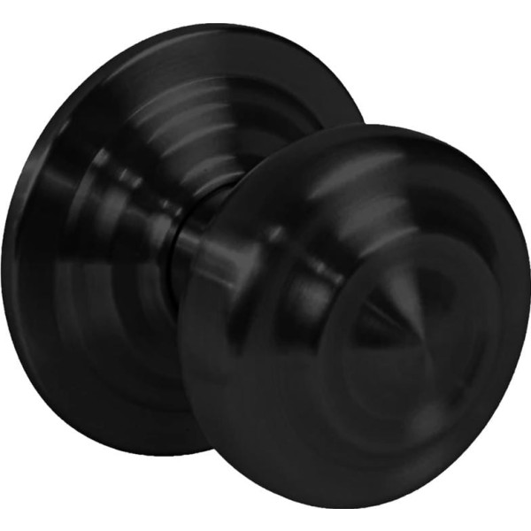 Pomo tirador ovalado 85mm.negro