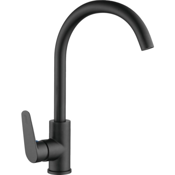 Monomando danubio black freg.tub.alto   