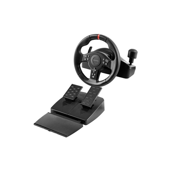 Mars gaming volante simulación carreras negro