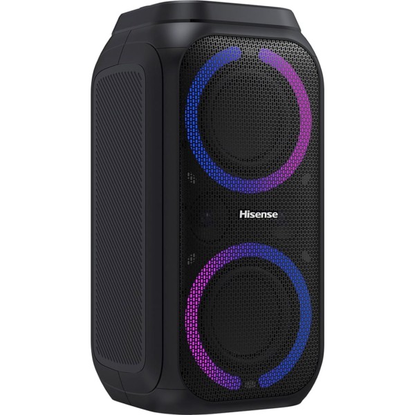 Hisense party rocket 160 negro / altavoz compatco bluetooth / 160w