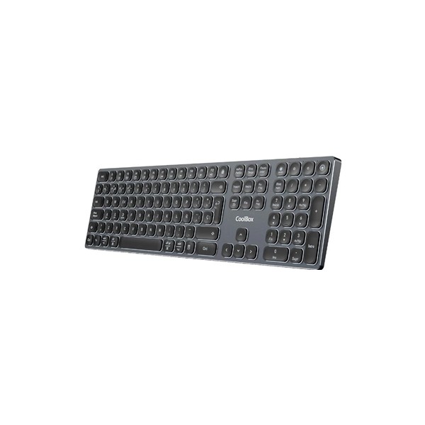 Coolbox teclado inal. retroil.moonlight b431 negro