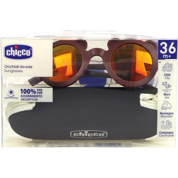 Chicco Gafas de Sol Infantiles 36m+ Cherry Mirror