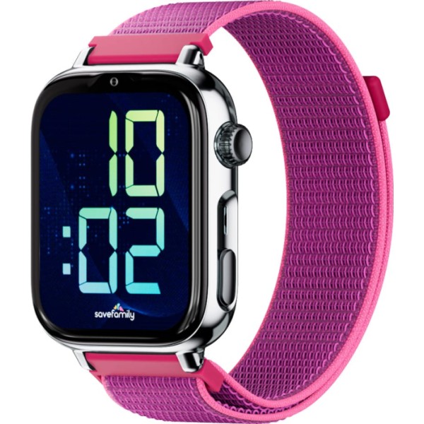 Savefamily savewatch plus 2 frambuesa / smartwatch 4g para niños
